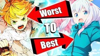 EVERY WINTER OF 2019 ANIME RANKED WORST TO BEST