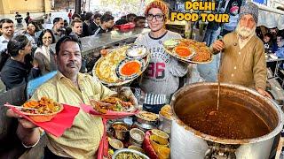 Best Street Food In Delhi | Famous Delhi Street Food | Delhi Food Tour | Indian Street Food Delhi