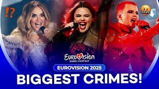 Eurovision 2025: Biggest CRIMES