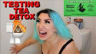 TRYING A FLAT TUMMY TEA DETOX *China Slim Tea Detox*