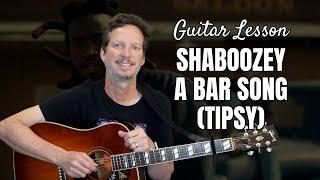 Shaboozey - A Bar Song (Tipsy) - Guitar Lesson & Tutorial