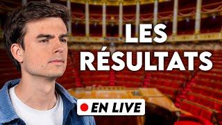 LÉGISLATIVES : les résultats du second tour et réactions (LIVE)