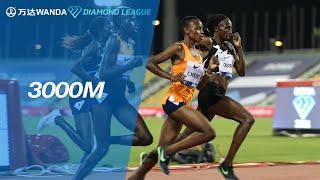 Beatrice Chebet runs world-leading time to win the 3000m in Doha - Wanda Diamond League