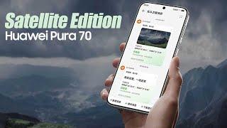 New Phones 2024 — Huawei Pura 70 Satellite SMS Edition — Release Date, Features, Specs, Price