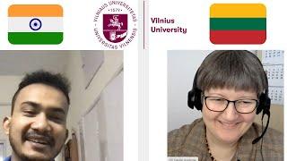 Admission Interview by V.U    | LITHUANIA |