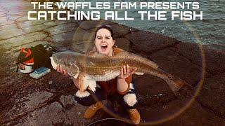 Catching Monster Redfish: The Waffles Fam Film “Catching All The Fish” Trailer 2 Spoof Edition