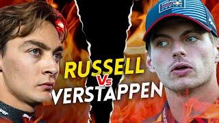 Max Verstappen VS George Russell DRAMA!