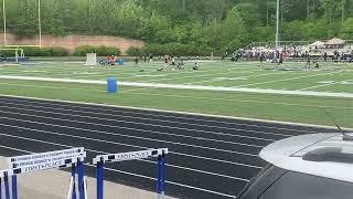 Suitland TF@PG Outdoor Championship 22- 200M Dash Kenyon W & Malcolm G