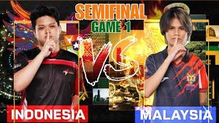 FANNY SEKYS DILEPAS CUY ! GAME 1 SEMIFINAL IESF INDONESIA VS MALAYSIA