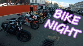 SOUTHAMPTON BIKE NIGHT! MT-07 #MOTOVLOG