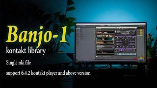 Banjo-1 instrument in kontakt library || Indian algozya || Indian instrument by Soundwave production