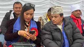 Chija tamang and Chij gurung in Tamu loshar in chitwan