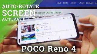 Enable Auto-Rotation on OPPO Reno 4 – Rotate Screen