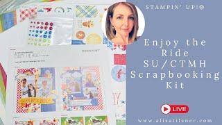 CTMH Enjoy the Ride Scrapbooking Kit - A Quick Look!