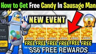 How to Get Free Candy in Sausage Man [ Hindi ] || Sausage Man Free Candy Event | Star Man