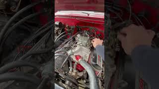 Ol Red Chevy 454 “Rev check” after tune up