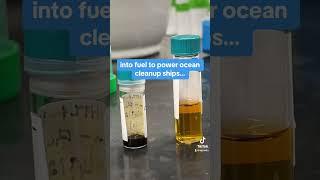 WPI researchers convert plastic waste into fuel, working towards cleaner oceans.