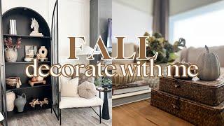 *COZY* FALL DECORATE WITH ME 2024 | Living room fall decor 