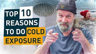 Wim Hof's Top 10 reasons to take cold showers & ice baths 