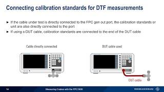 Measuring Distance to Fault with the FPC1500