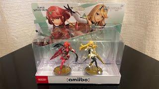 Super Smash Bros Ultimate Amiibo Wave 13 Unboxing (Pyra & Mythra)