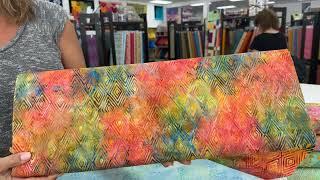 Candy Blossom Batiks are here! Cary Quilting Co, 7/22/24