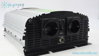 Aluminum Square Sine Wave Inverter