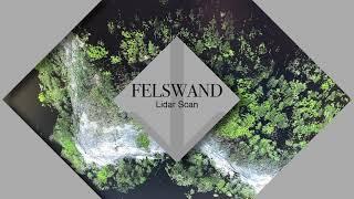 Lidarscan einer Felswand