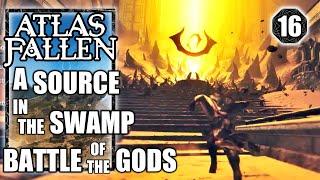 Atlas Fallen - A Source in the Swamp, The Battle of Gods - Gameplay Walkthrough Part 16