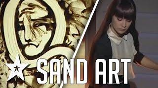 Kseniya Simonova Incredible Sand Art On Ukraine's Got Talent