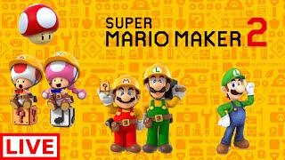 Super Mario Maker 2 Online Live Stream Part 6 Starting The Week With This Game.