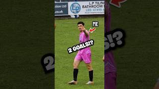 I scored 2 GOALS... Goalkeepers make the best Strikers  #football