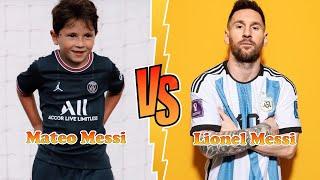 Mateo Messi VS Lionel Messi Transformation  From Baby To 2024