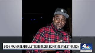 Body found in ambulette in Bronx sparks homicide investigation