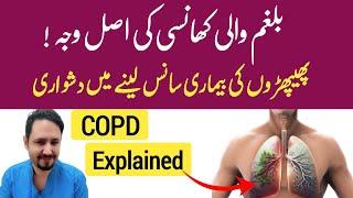 COPD Chronic Obstructive Pulmonary Disease Explained In Urdu Hindi - Dr Irfan Azeem