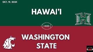 WSU vs. Hawaii Football