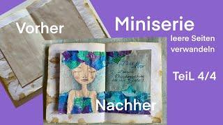 Junk Journal - Wie zeichne ich ein Mädchen in meinen Farben?