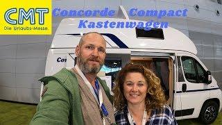 Mini Camper Pössl Concorde Kastenwagen mit großem Raumgefühl und extra großen Hubbett 