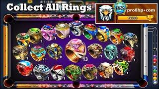 8 ball pool Collect All Rings  Coins 80,073,685,085 Level 372