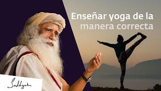 La importancia de una correcta enseñanza del yoga | Sadhguru Español, voz doblada con IA