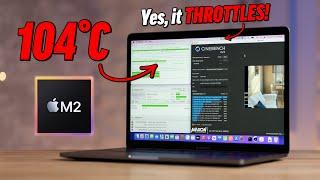 The M2 MacBook Pro OVERHEATS! Benchmarks/Thermals Tested