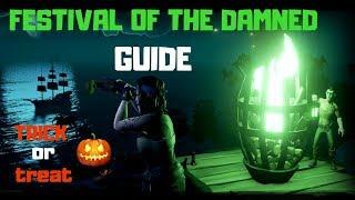 Sea Of Thieves: How to complete Festival of the Damned - FULL GUIDE ( all Beacons & commendations)