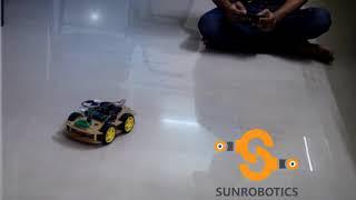 New Bluetooth Controlled 4WD Robotics Car | SunRobotics | Robotics Technology | Learn About Robotics