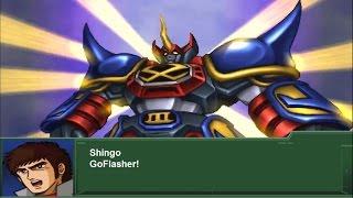 Super Robot Wars Alpha 3 - Goshogun All Attacks (English Subs)