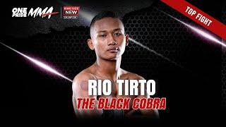 RIO TIRTO MENGERIKAN! LAWAN DITONJOK SAMPAI TERSUNGKUR | TOP FIGHT ONE PRIDE MMA