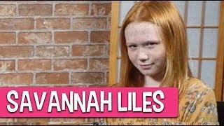 Savannah Liles Stares the Camera Down! | FanlalaTV
