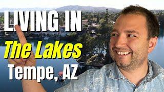 The Lakes, Tempe Neighborhood Map Tour - Living in Tempe - Lakefront Property