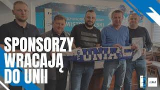 Sponsorzy wracają do Unii Tarnów! | MEGAel i CarSprint jadą z nami w sezonie 2024!