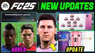 EA FC 25 NEWS | NEW UPDATE - Added Real Faces, Additions & CONFIRMED LEAKS 