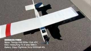 Old School .40 Glow Trainer - Brushless Conversion (maiden)